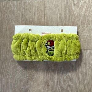American Eagle Grinch Spa Headband OS NWT